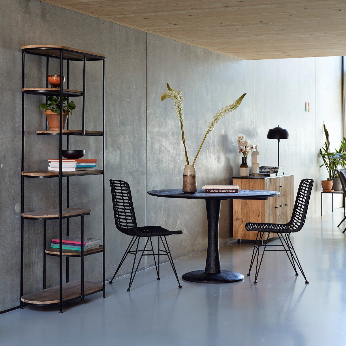 Opbergkast Brix | Bruin Mangohout