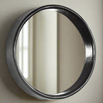 Spiegel Brix | Zwart Mangohout