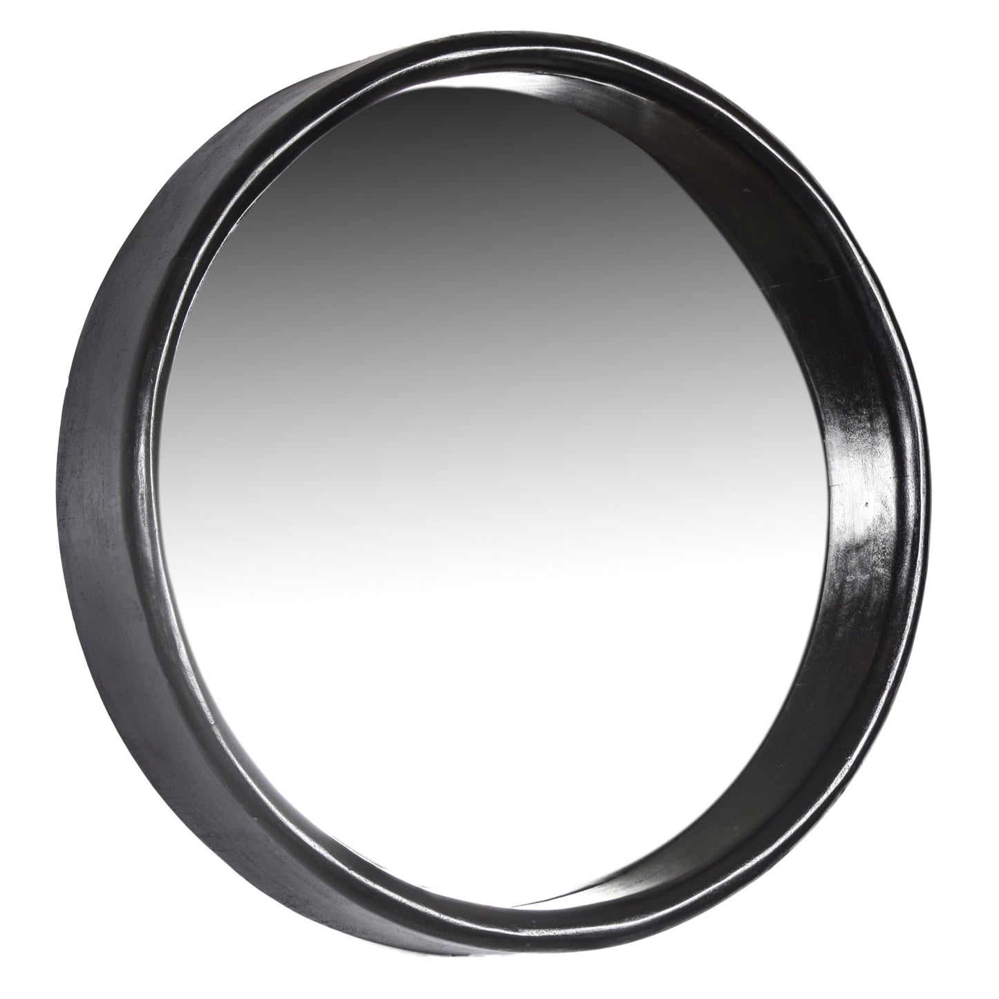 Spiegel Brix | Zwart Mangohout