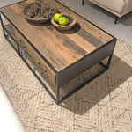 Vloerkleed Brix | Beige Katoen