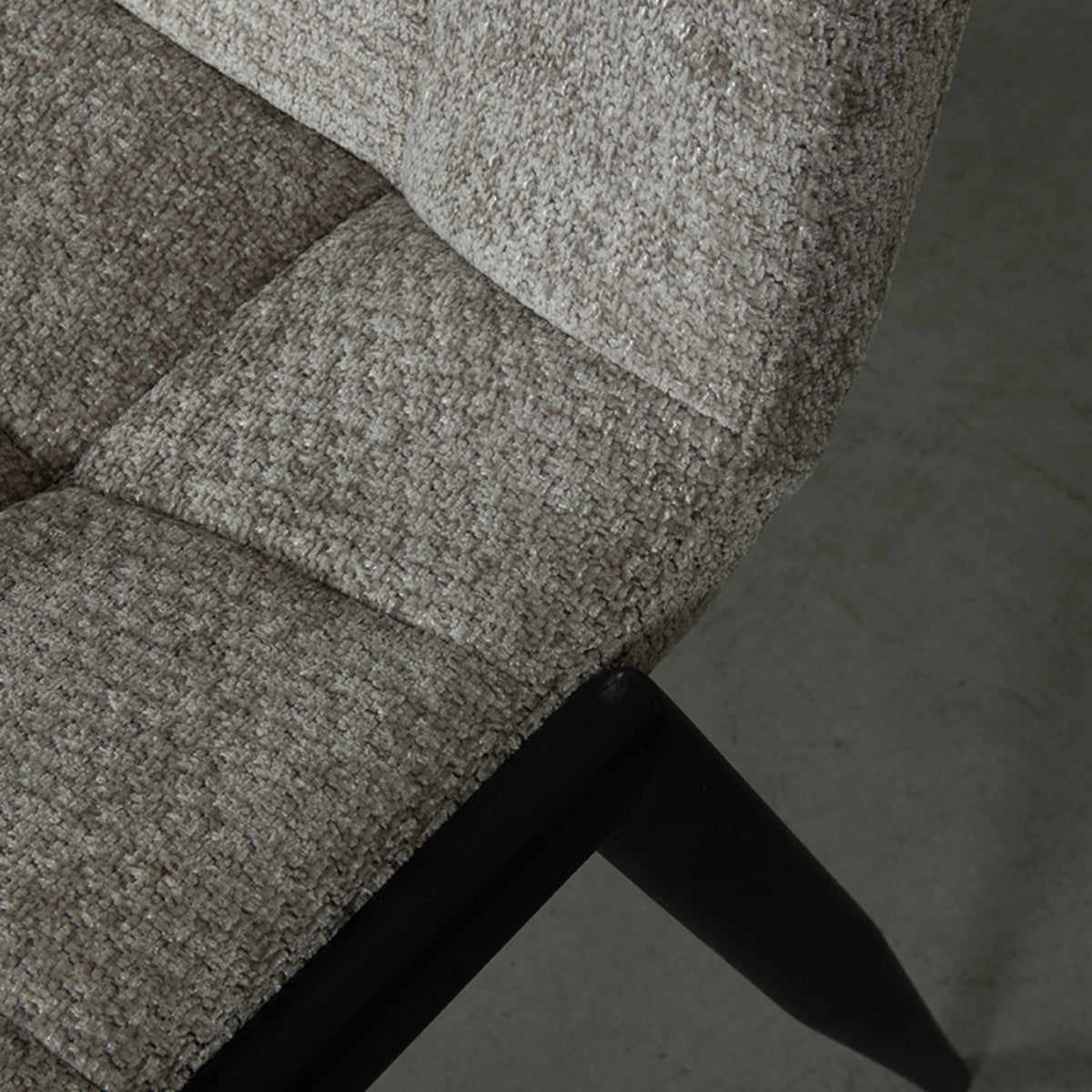 Eetkamerstoel Noor | Grijs Stof