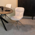 Eetkamerstoel Thorben | Naturel Stof