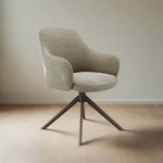 Eetkamerstoel Bern | Grijs Bouclé