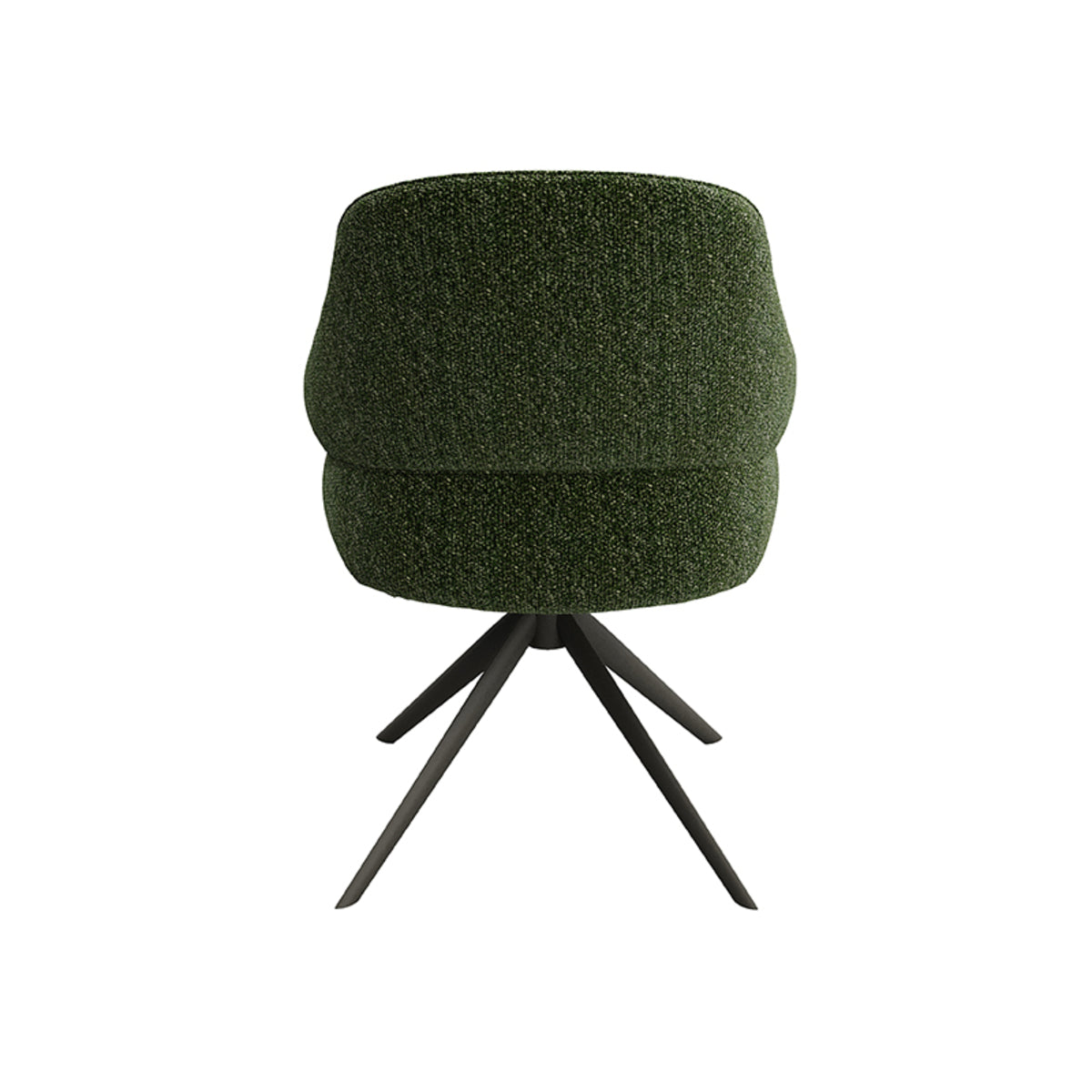 Eetkamerstoel Bern | Groen Bouclé