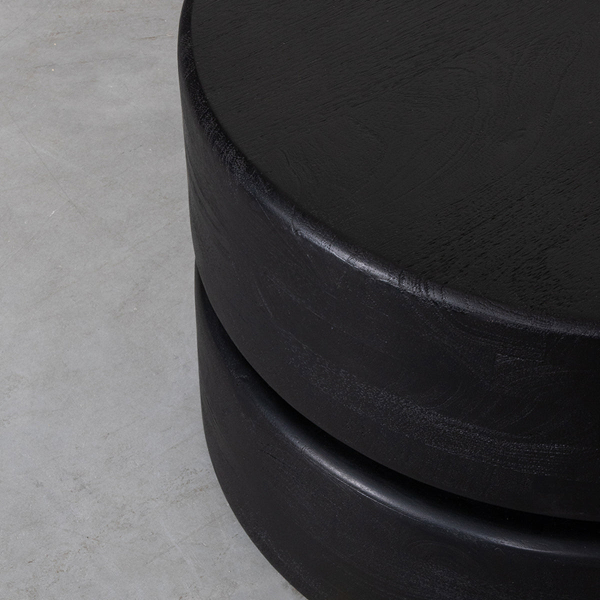 Salontafel Milly | Zwart Mangohout