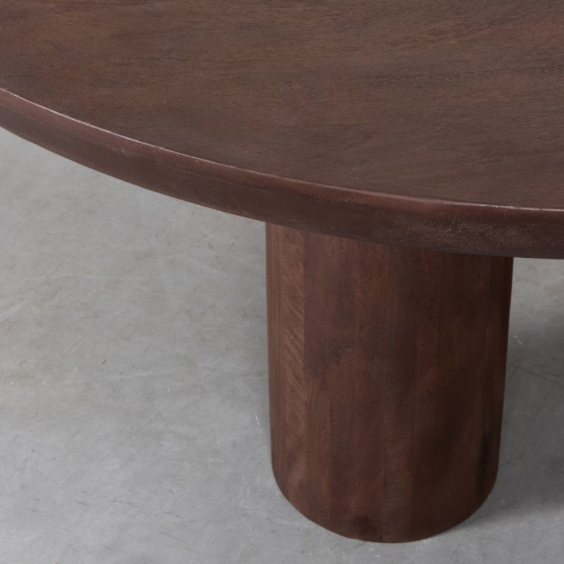 Eettafel Olly | Bruin Mangohout