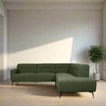 Hoekbank Bolzano | Groen Bouclé