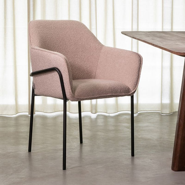 Eetkamerstoel Dexter | Naturel Bouclé