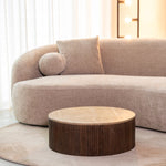 Salontafel Ribble | 70cm | Bruin Travertin