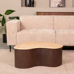 Salontafel Davi | Bruin Travertin