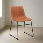 Eetkamerstoel Risto | Bruin PU-Leder