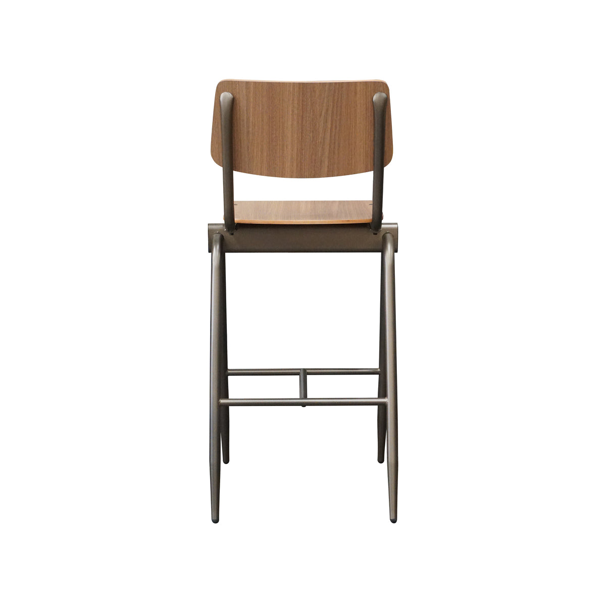 Barkruk Solid | Walnoot Hout