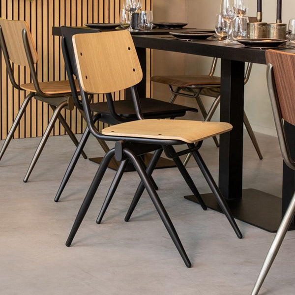 Eetkamerstoel Solid | Naturel Hout