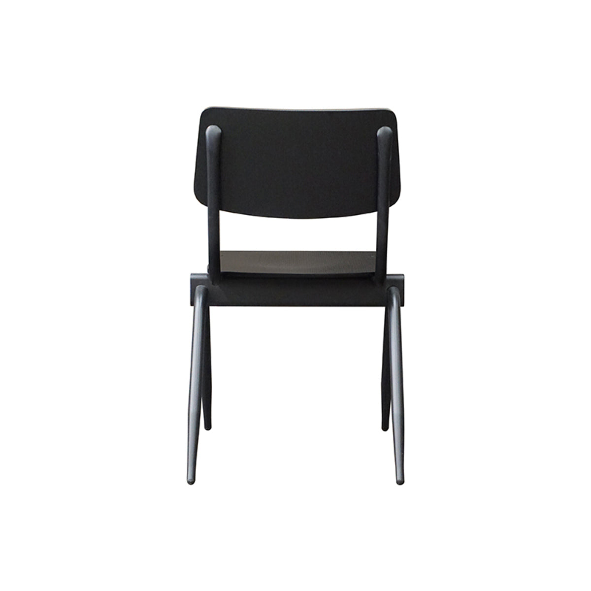 Eetkamerstoel Solid | Zwart Hout