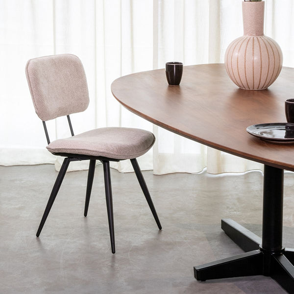 Eetkamerstoel Liva | Naturel Stof