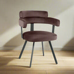 Eetkamerstoel Bardio | Taupe Velvet