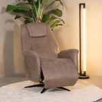 Fauteuil Stockholm | Taupe Microvezel