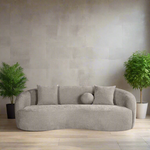 Bank Novo | Grijs Stof