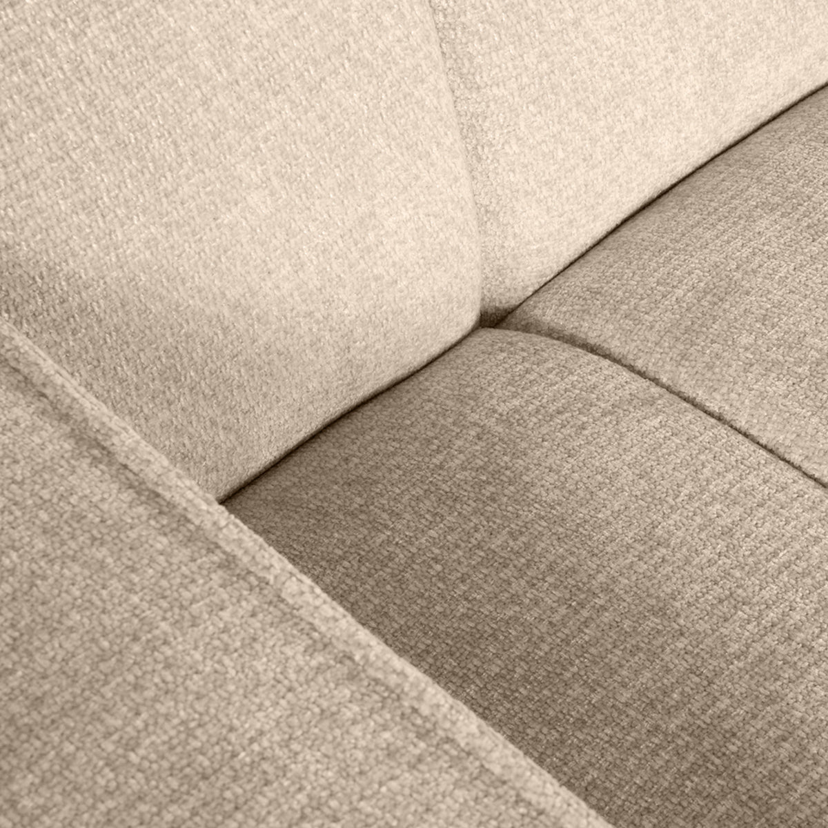 Hoekbank Vitoro | Beige Stof