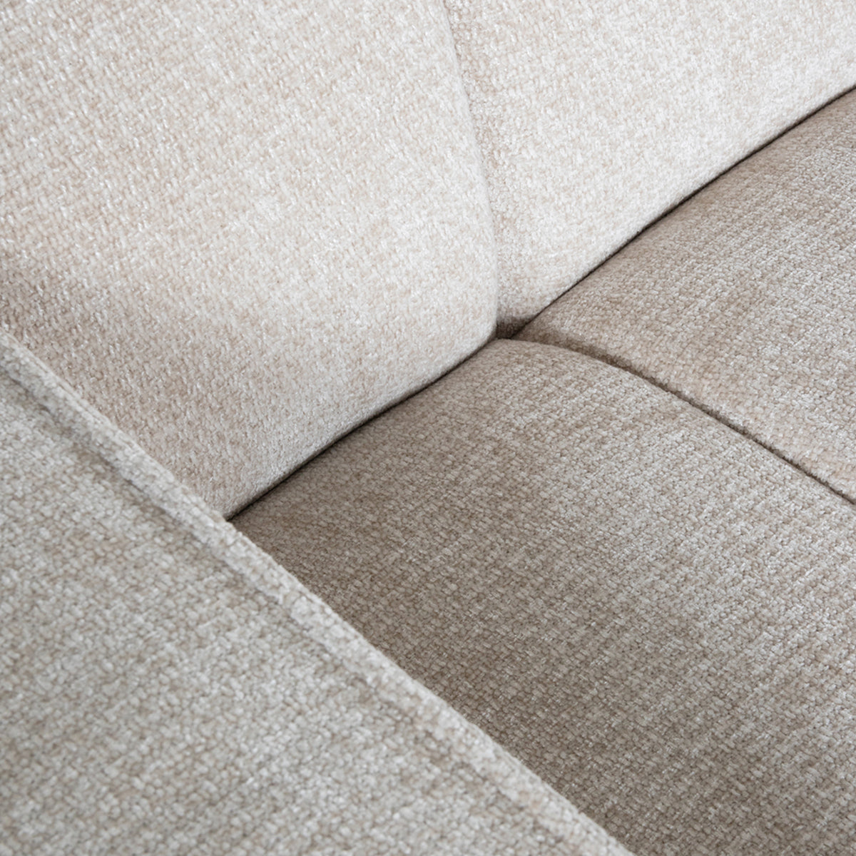 Hoekbank Vitoro | Naturel Stof