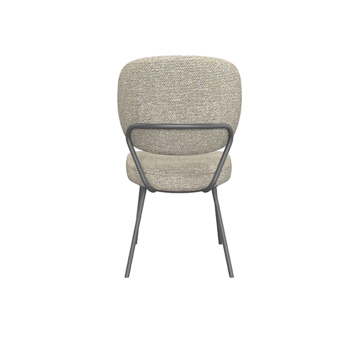 Eetkamerstoel Singapore | Naturel Bouclé