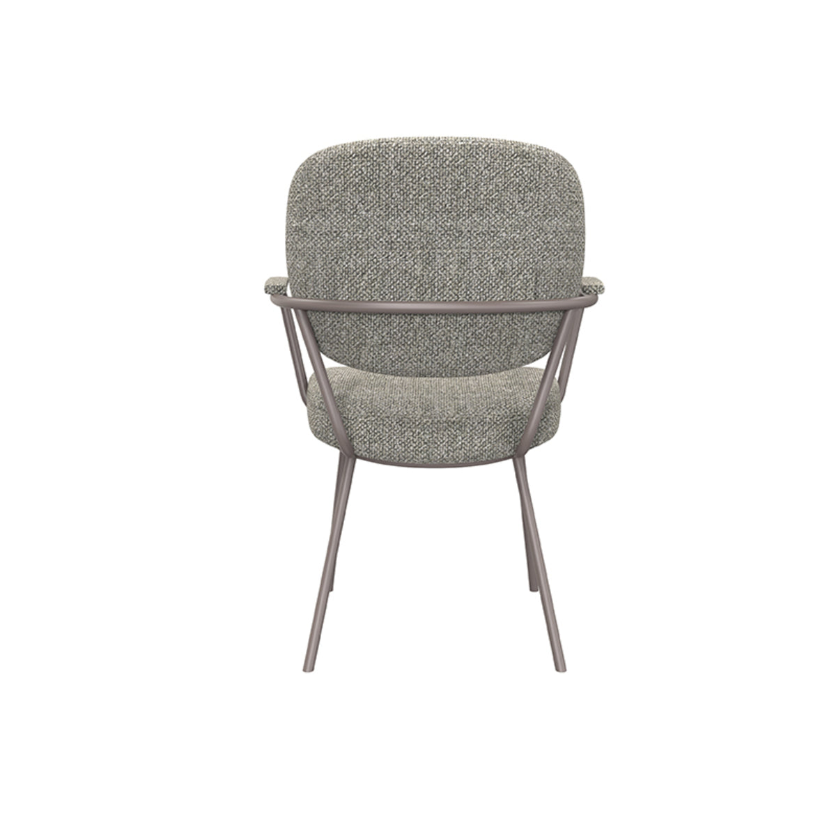 Eetkamerstoel Lausanne | Grijs Bouclé