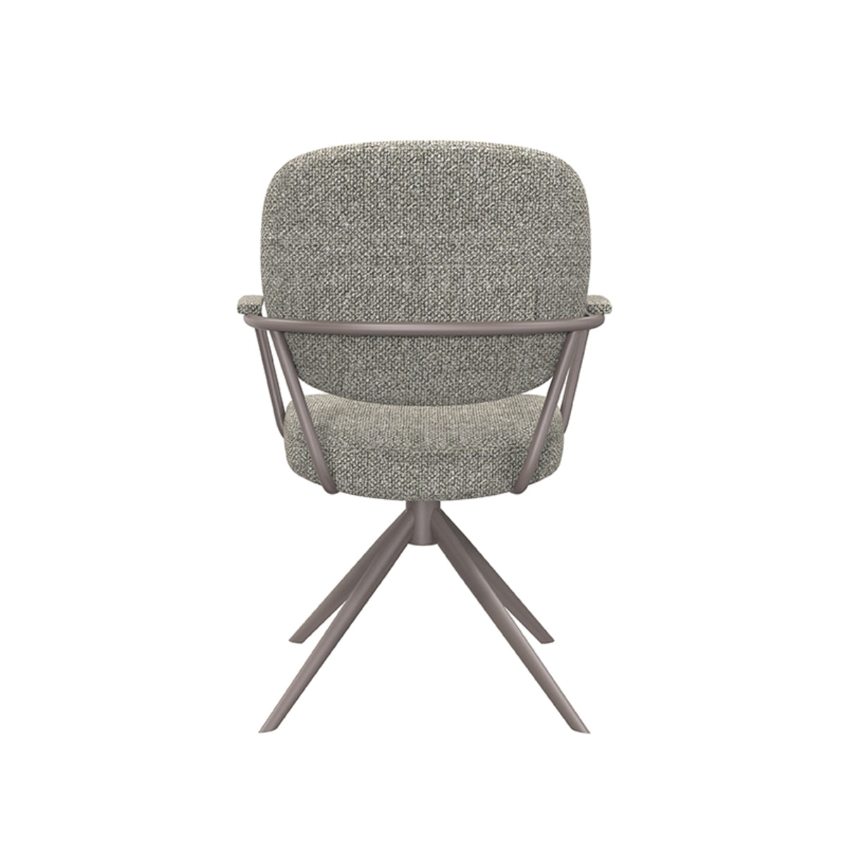 Eetkamerstoel Basel | Grijs Bouclé