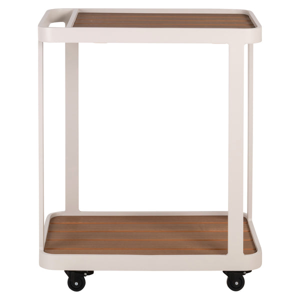 Tuin Spritz beige aluminium, vooraanzicht op witte achtergrond