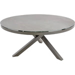 Tuintafel Mojito Rond L | Beige Aluminium