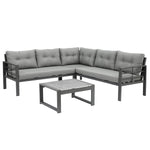 Loungeset Elba | Grijs