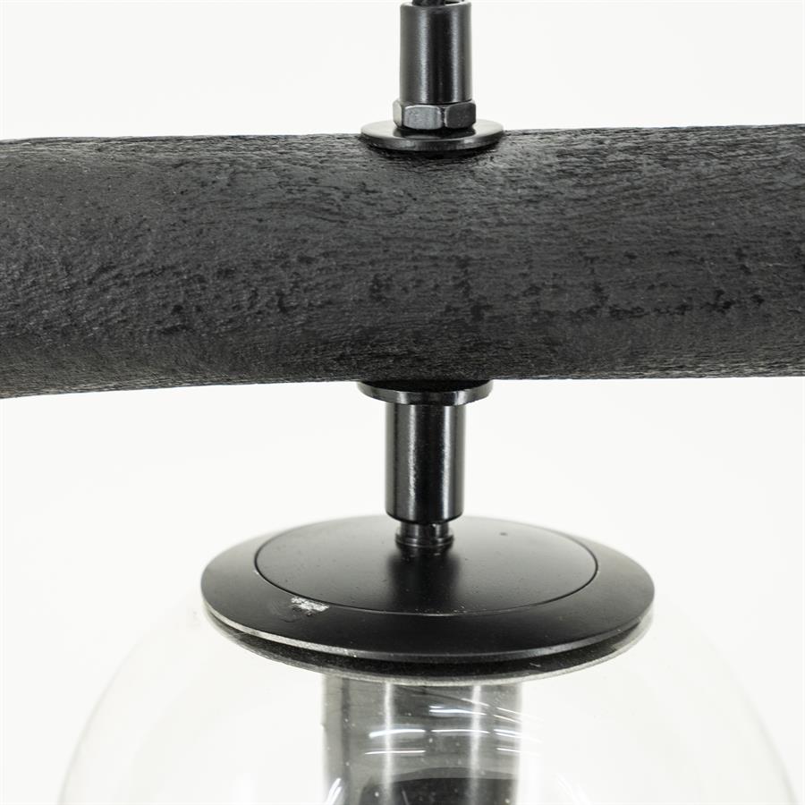 Hanglamp Beatrix | Zwart Mangohout