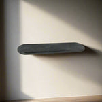 Wand decoratie Kiera | Zwart Hout