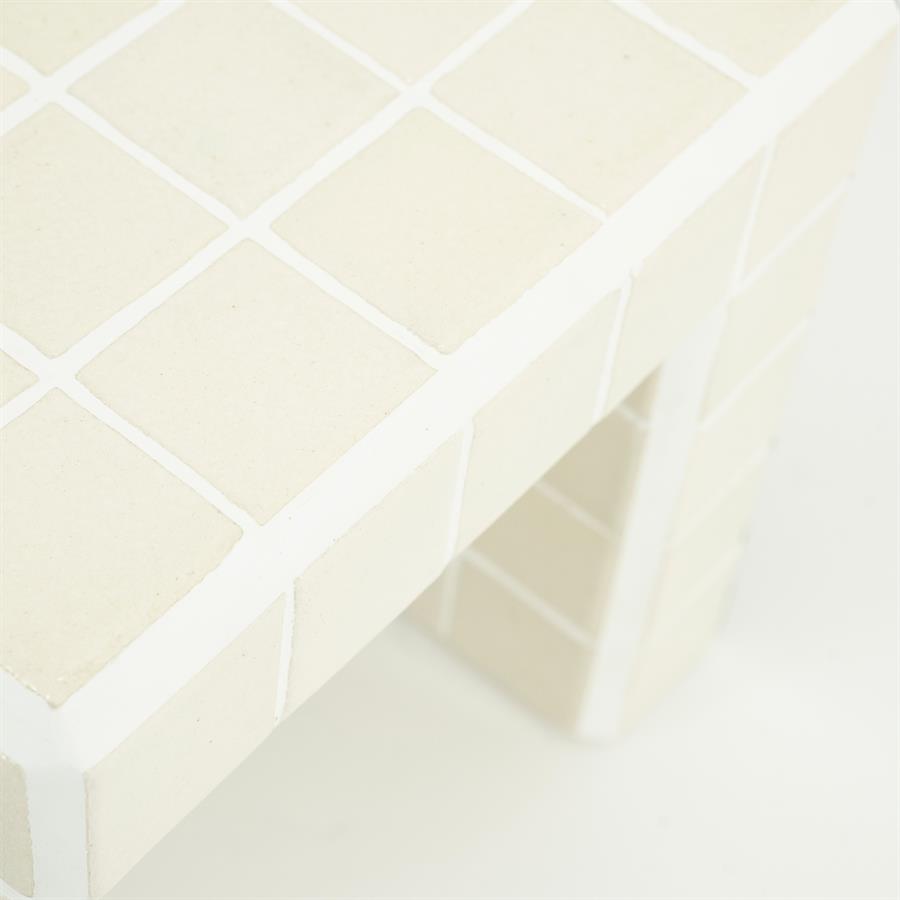 Wand decoratie Evi | Beige Aardewerk