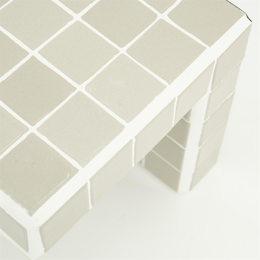 Wand decoratie Evi | Taupe Aardewerk