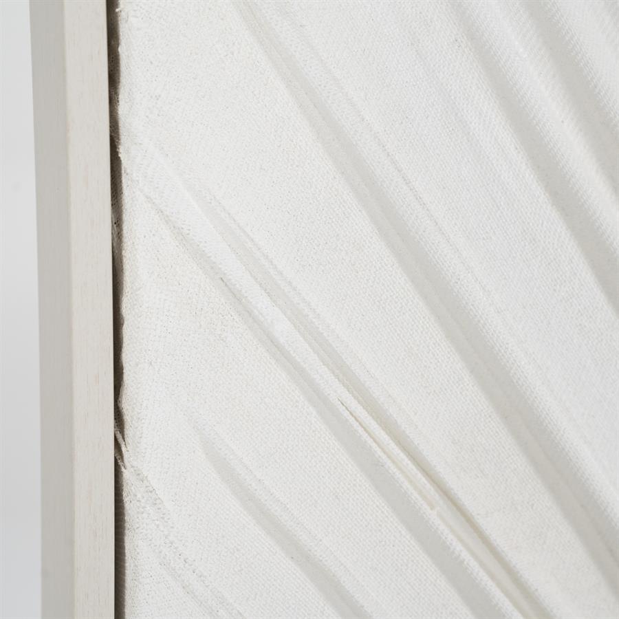 Wand decoratie Saturnus | Wit Polyester