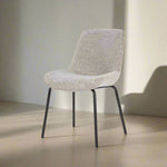 Eetkamerstoel Base | Taupe Stof