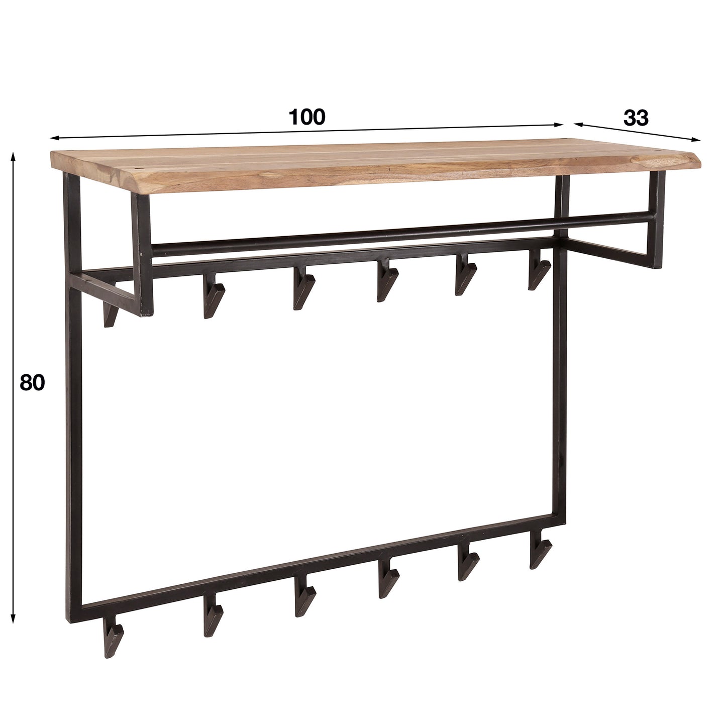 Kapstok Edge | 12 haken
