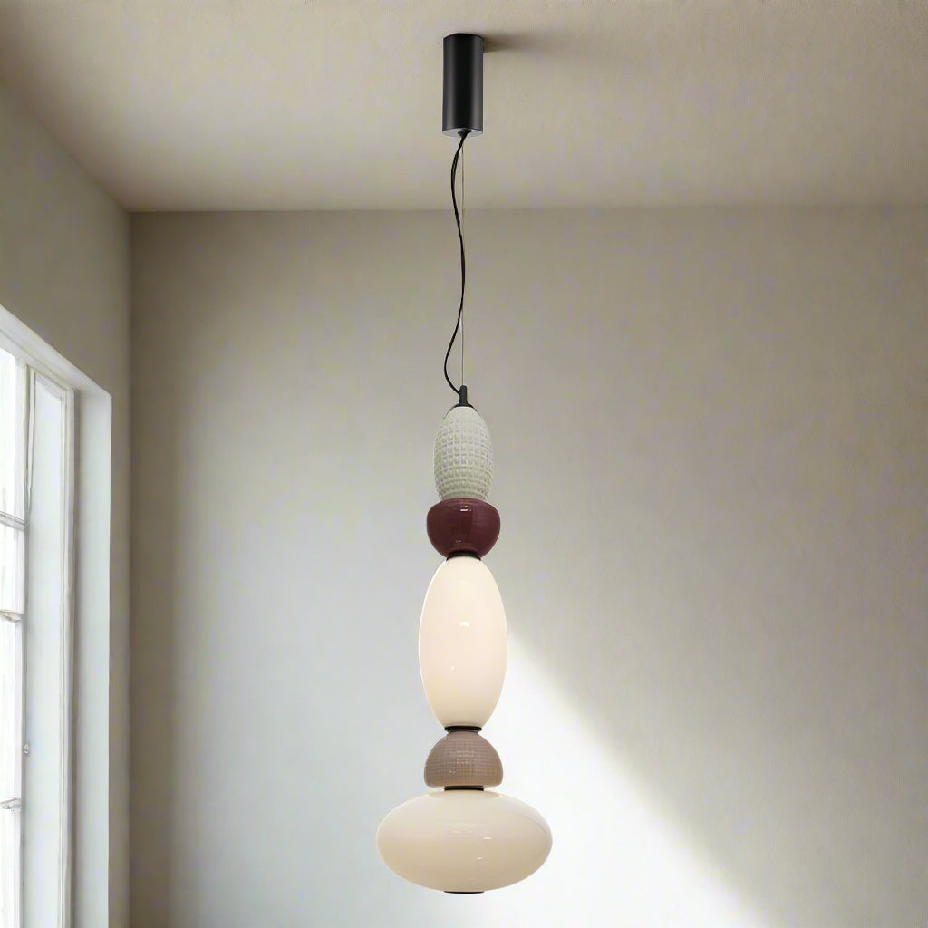 Hanglamp Palmer | Diverse Kleuren Keramiek & Glas &
