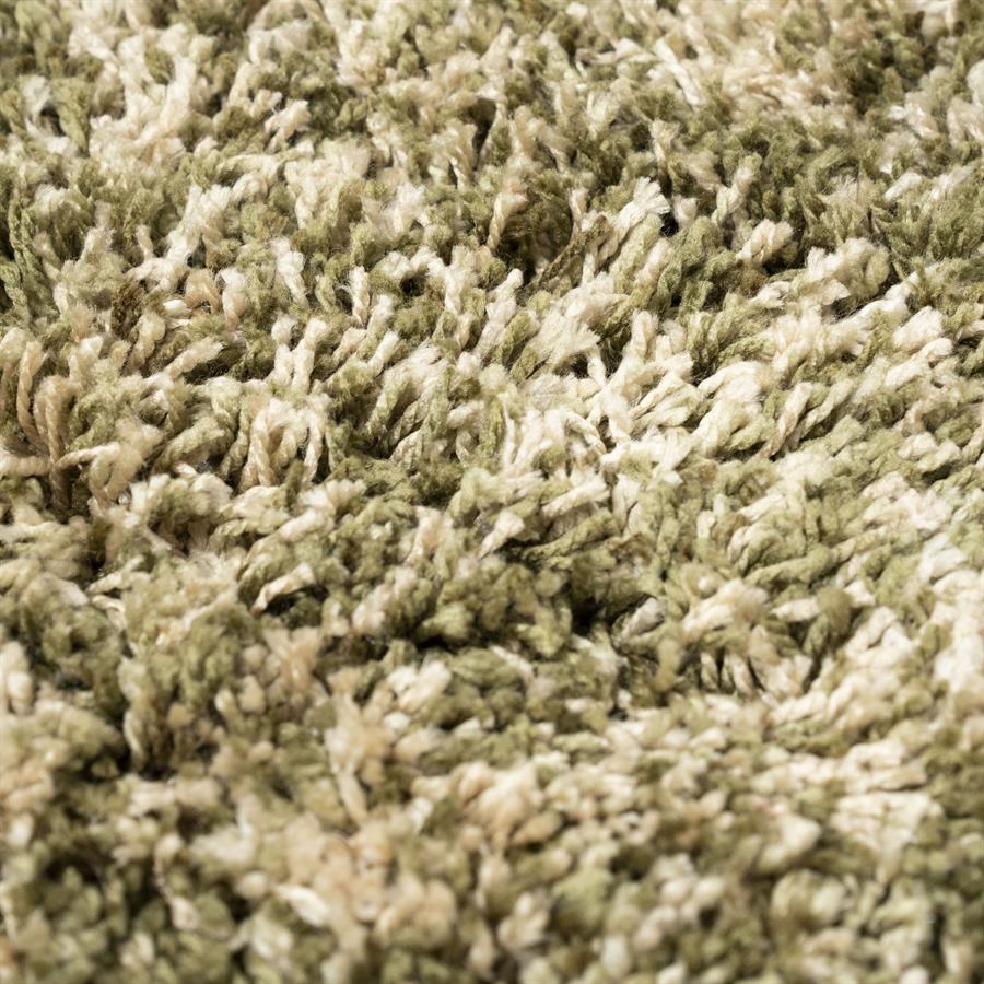 Vloerkleed Mixi | Groen Polyester