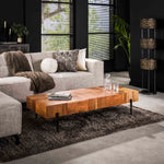 Salontafel Blocks | Rechthoek | Naturel Acaciahout