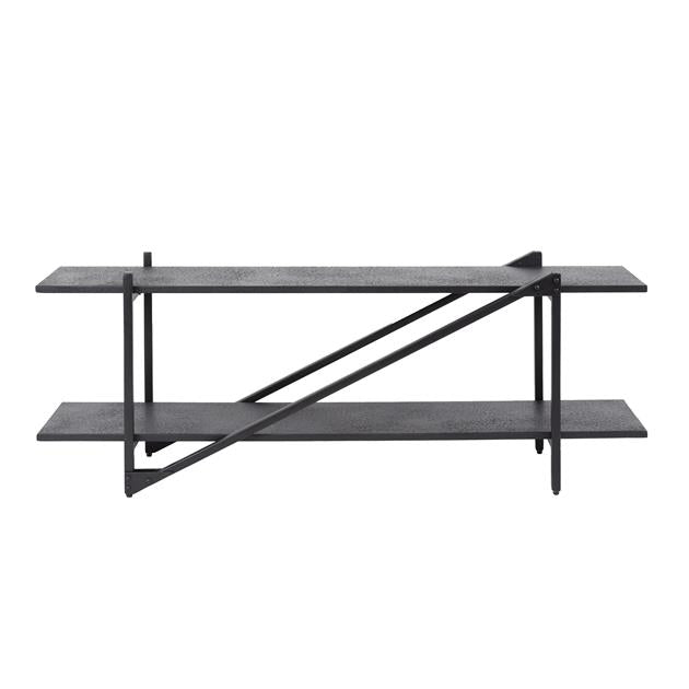 Tv-meubel Piega | Metaal Grijs