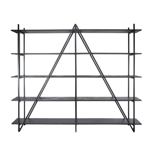 Vakkenkast Piega | Metaal Grijs