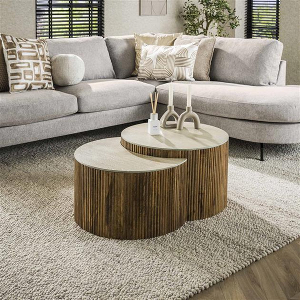 Salontafel Atlas | Mangohout Naturel