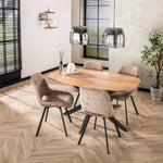 Eettafel Skylar | Acaciahout Naturel