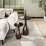 Bijzettafel Eclipse | Metaal Antiek Koper