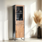 Opbergkast Elin | Smal | Naturel Mangohout