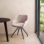 Eetkamerstoel Capp | Roze Stof