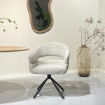 Eetkamerstoel Linn | grijs Stof