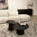 Salontafel Novero Rond | 80 cm | Espresso