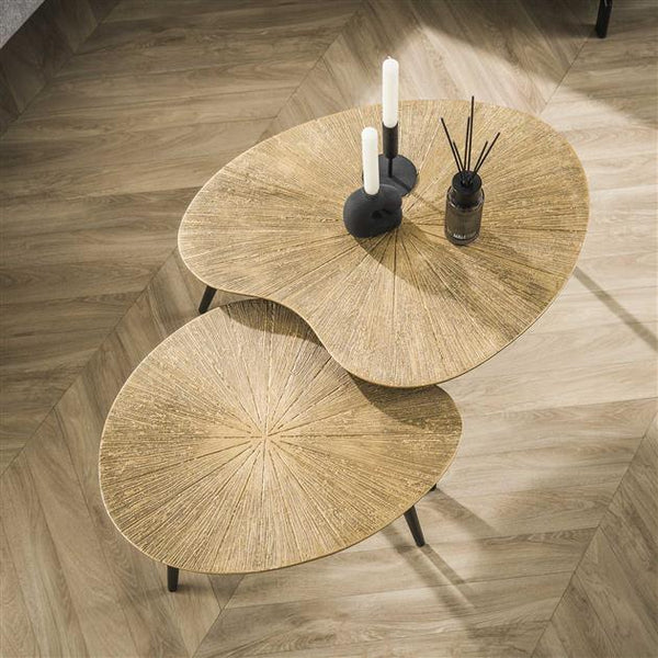 Salontafel Noa | Goud Metaal